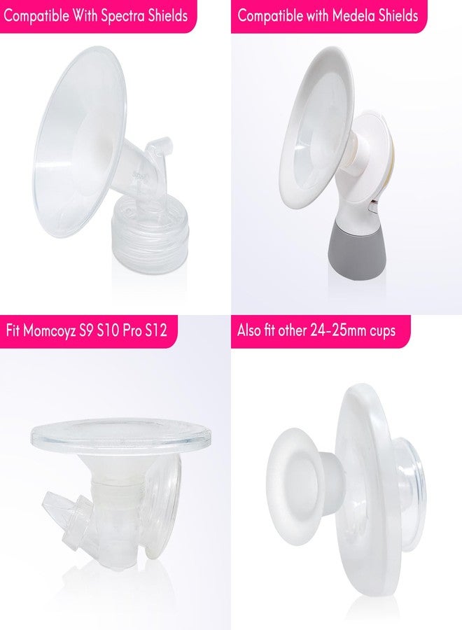 Durceler 18mm Flange Insert Compatible with Momcozy S9 S10 S12 Pro, bluefair BIOBOO, S21, Bellababy, NCVI, kmaier, TSRETE, MomMed, NaNaLazy, NIRGU, Onlyeah, MomWills, Medela, Spectra 24mm Breast Pump - Image 5